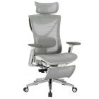Кресло ADAPWORK S1 Mesh Pro Max Senior ErgoChair Platinum Alpine Grey (1061205567)