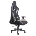 Крісло геймерське HATTA Race Gamer Чорний, Сірий (44476618)