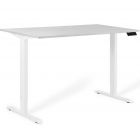 Регульований стіл ADAPWORK SmartDesk 2 18мм 136х66 Сірий бетон, Білий (106936686)