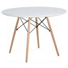 Стол HATTA Bryan Wood D120 Белый (44478305)