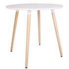 Стіл Modern WOOD 4L H19 D800 Білий, 1.007, white (21439521)