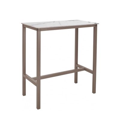 Барный стол Urban 120х60 white marble, taupe (1691271089)