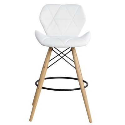 Барный стул HATTA Astra Eco Wood Белый (44373469) недорого
