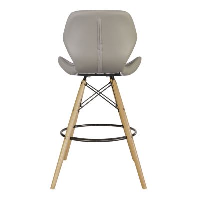 Барний стілець HATTA Astra Eco Wood Сірий (44460298) дешево