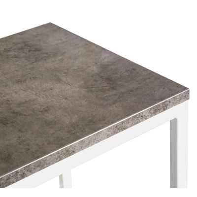 Барный стул HATTA B-Stool 75 Белый, Бетон (44460476) с доставкой