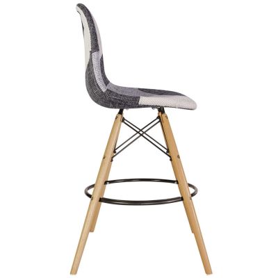 Барный стул HATTA Bryan Wood Patchwork 2 (44460296) дешево