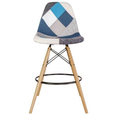 Барный стул HATTA Bryan Wood Patchwork 3 (44460297) недорого