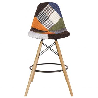 Барный стул HATTA Bryan Wood Patchwork 1 (44460295) недорого