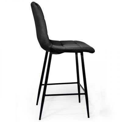 Барный стул HATTA Indigo Velvet Черный (44524099) недорого