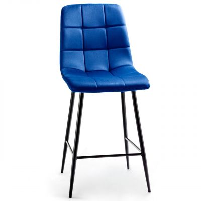 Барний стілець HATTA Indigo Velvet Темно-синій (44556643) недорого