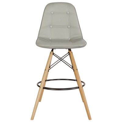 Барный стул HATTA Praga Eco Wood Серый (44460300) недорого