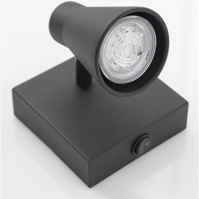 Бра DUBLIN LED GU10 1x10W Black (1591027778) дешево
