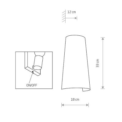 Бра Faro I Черный (109727691) недорого