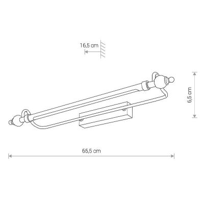 Бра Rembrant LED M Бронзовый (109727606) недорого