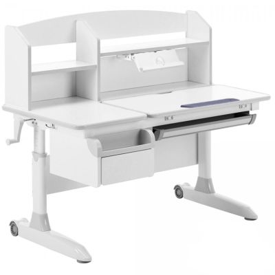 Дитячий стіл ErgoKids Romana Multicolor 120х65 Білий (111470575)
