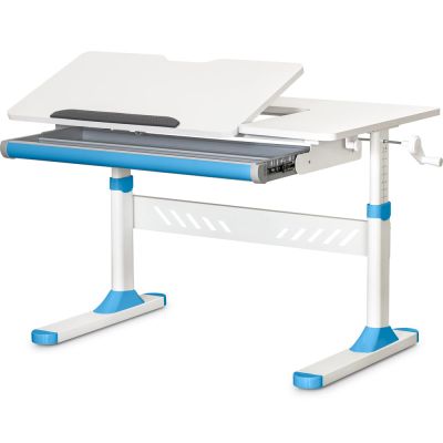 Детский стол Evo-кids TH-310 100х60 Белый, Голубой (111470246)