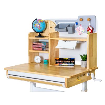 Детский стол Mealux Timberdesk S 90х60 RubberWood, Белый (111470447) с доставкой