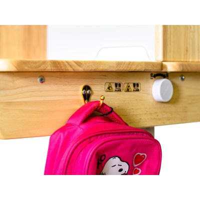 Детский стол Mealux Timberdesk S 90х60 RubberWood, Белый (111470447) недорого