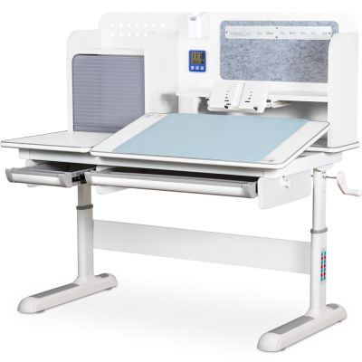 Дитячий стіл Mealux Winnipeg Multicolor MG 120х60 Білий, Сірий (111470413)