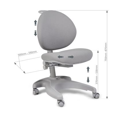 Дитяче крісло Cielo Grey (1771478567) с доставкой