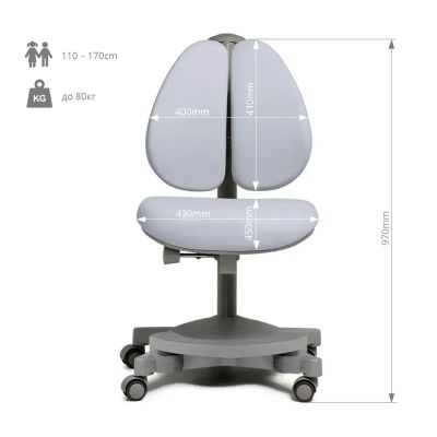 Дитяче крісло Cubby Brassica Grey (1771478540) с доставкой