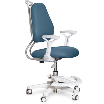 Дитяче крісло ErgoKids Mio Ergo Y-507 Темно-синий, Білий (111469946)