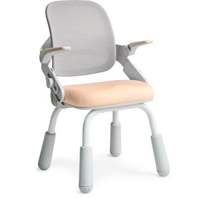 Дитяче крісло Mealux Neo Air Static Y-306 Персиковий, Білий (111469979)