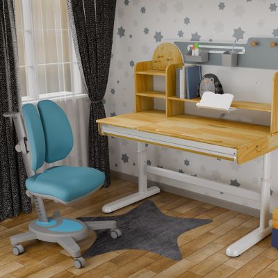 Дитяче крісло Mealux Onyx Duo Блакитний, Сірий (111012286) недорого