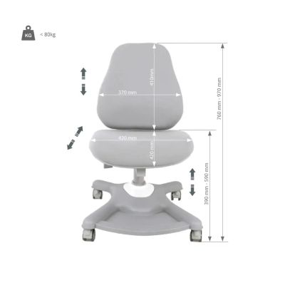 Дитяче крісло Sorridi Grey (1771478593) с доставкой