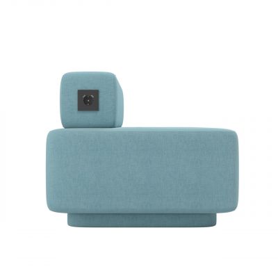 Диван Corner з розеткою 160x80 Magic Grey Blue (1561024729) недорого