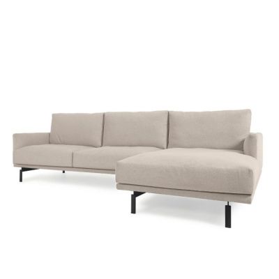 Диван GALENE 3-местный с шезлонгом 254х166 см Бежевый (90724072) с доставкой