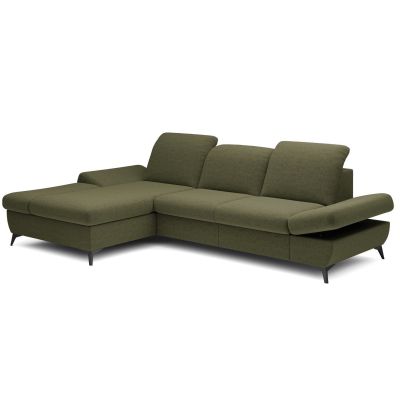 Диван угловой раскладной HARPER Left Loft-10-Olive (1321485997)