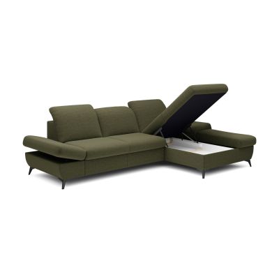 Диван угловой раскладной HARPER Right Loft-10-Olive (1321485973) с доставкой