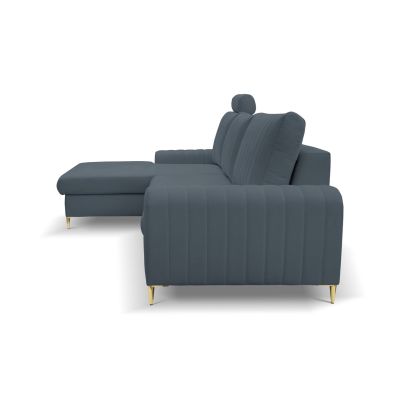 Диван угловой раскладной MONACO Left Loft-14-Denim, Золотой (1321486025) с доставкой