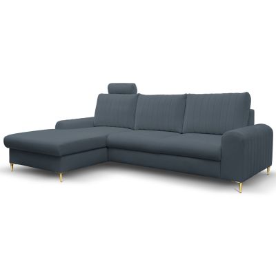 Диван угловой раскладной MONACO Left Loft-14-Denim, Золотой (1321486025)