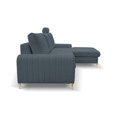 Диван угловой раскладной MONACO Right Loft-14-Denim, Золотой (1321486073) с доставкой