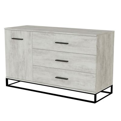 Комод Asсet 1200 ДСП Ателье светлый (93515214)