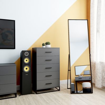 Комод Asсet 600 ДСП Графит (93515201) недорого