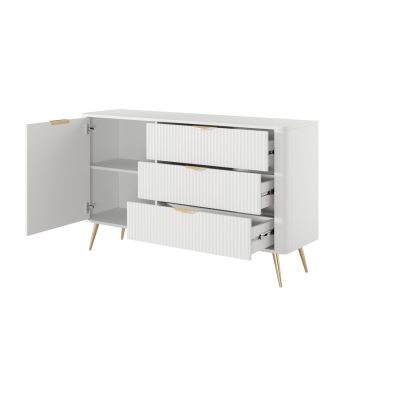 Комод Lante 1D3S/138 Белый, Золотой (1321488066) с доставкой