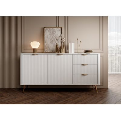 Комод Lante 2D3S/163 Белый, Золотой (1321488068) с доставкой