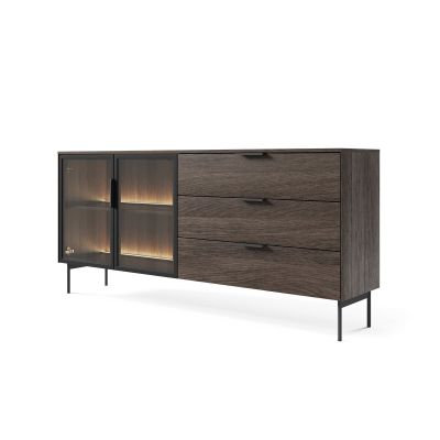 Комод Lumi 2D3S/181 з підсвічуванням Дуб дунін (1321485393) недорого