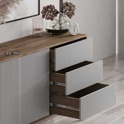 Комод Сандеро Светло-серый, Аликанте (68513058) дешево