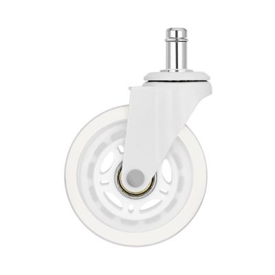 Комплект 5шт прогумованих роликів ADAPWORK CASTORS 65 Прозорий білий (1061489402) с доставкой
