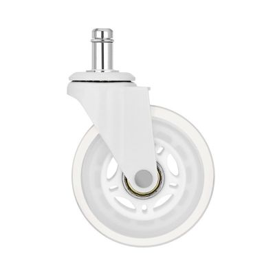 Комплект 5шт прогумованих роликів ADAPWORK CASTORS 65 Прозорий білий (1061489402) недорого