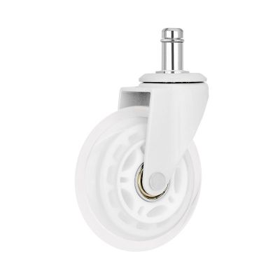 Комплект 5шт прогумованих роликів ADAPWORK CASTORS 75 Прозорий білий (1061485906) дешево