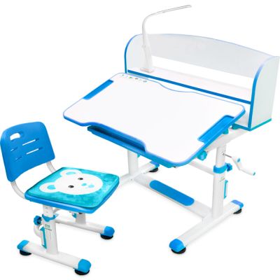 Комплект дитячий Evo-Kids BD-10 з лампою Білий, Блакитний (111470634)