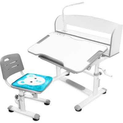 Комплект дитячий Evo-Kids BD-10 з лампою Білий, Сірий (111470633)