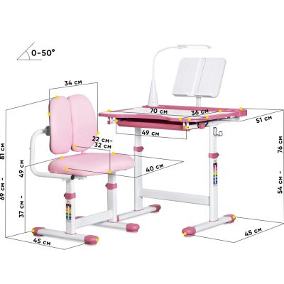 Комплект дитячий Evo-Kids BD-23 Білий, Рожевий (111470629) недорого