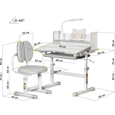 Комплект дитячий Evo-Kids BD-24 Білий, Сірий (111470585) дешево