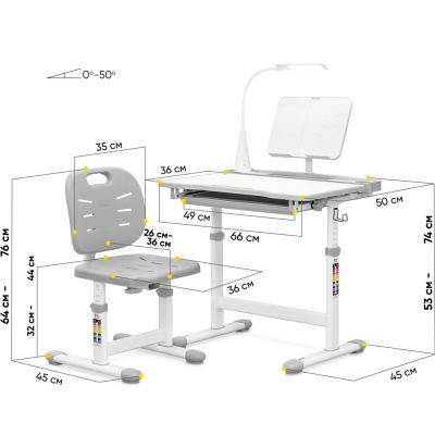 Комплект дитячий Evo-Kids Evo-17 Ergo Білий, Сірий (111470622) дешево